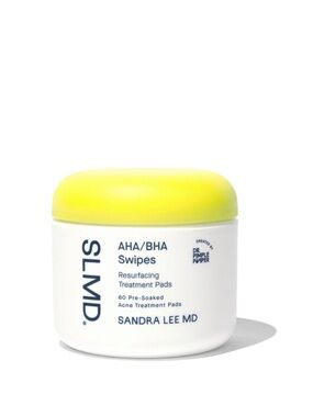 SLMD AHA/BHA Resurfacing treatment  pads - 60 pre soaked pads